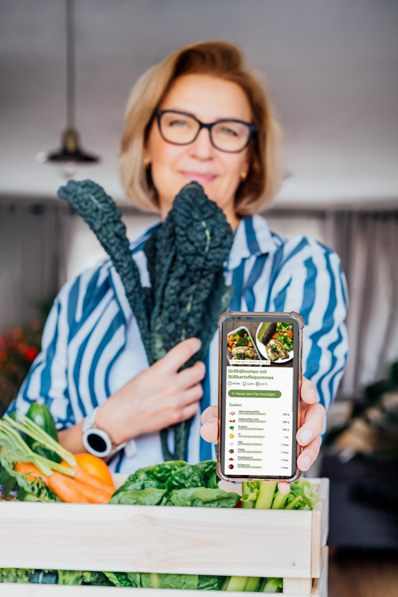 Ernährungs-App von Andreas Loos - Food Coaching-App zur Steuerung deiner Ernährung - Ernährungspläne, Einkaufslisten, Food-Tracking, Rezepte, ...